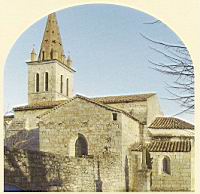 France, Ardeche, Saint-Julien du Serre, Eglise romane